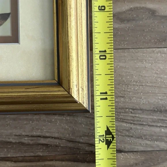 VTG 3D Decoupage Hummel Style Framed Art Two Children Artist Signed Cottagecore - Picture 10 of 14